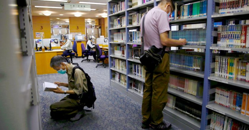 Hong Kong libraries pull out books by pro-democracy activists