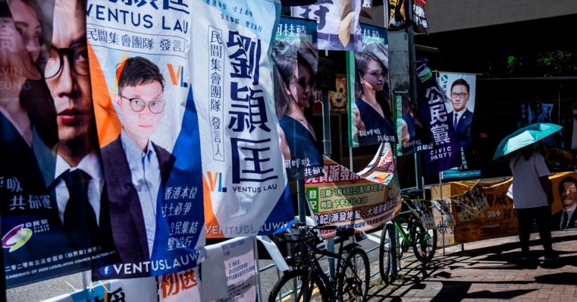 Five Eyes alliance question postponement of Hong Kong Legislative Council elections