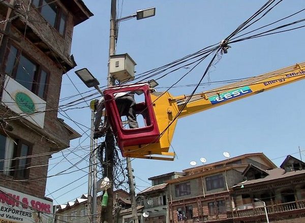 LED Street lights installed in Srinagar under ‘Smart Cities’ mission