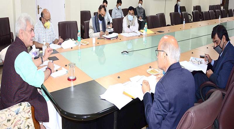 LG reviews progress of Committee on Business Revival’s recommendations in J&K