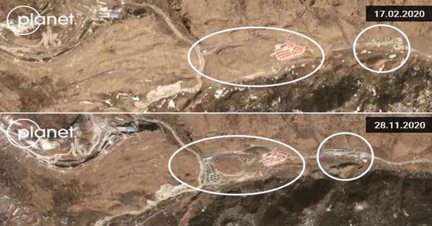 Satellite imagery shows China setting up 3 villages near Arunachal, relocates villagers
