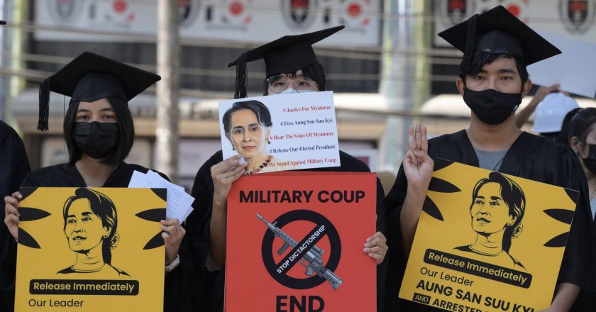 Ambassadors to Myanmar ask military to stop violence