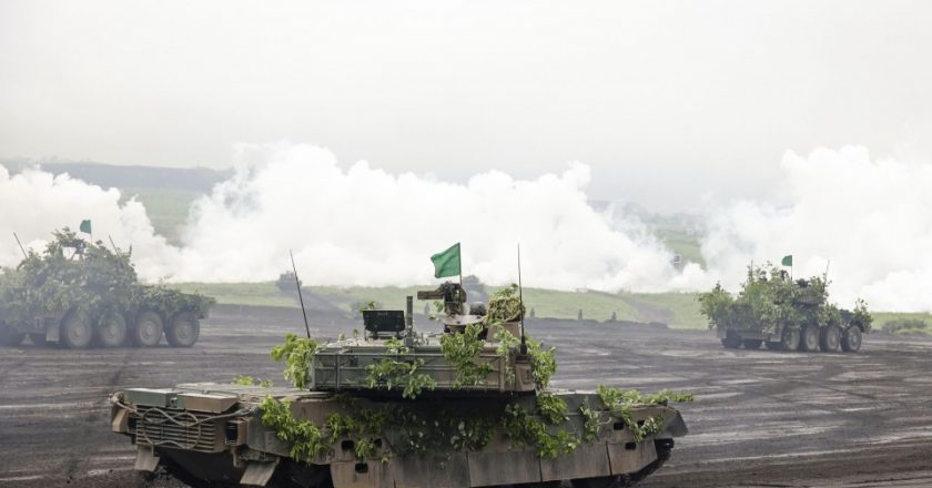 Japan conducted live fire drill