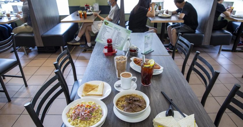 Hong Kong-style cafés boast vast menus that reflect the steeped cultures of the region. Here’s what you should order