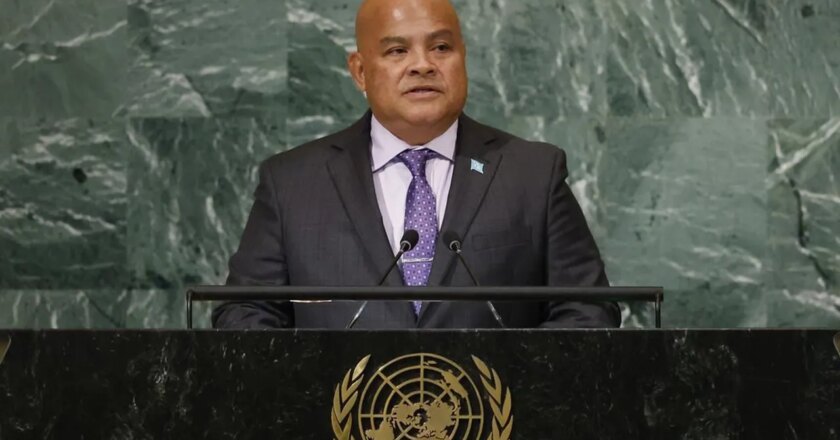 Micronesia’s president accuses China of ‘political warfare’