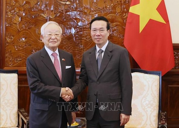 President welcomes the head of the Korea Enterprises Federation