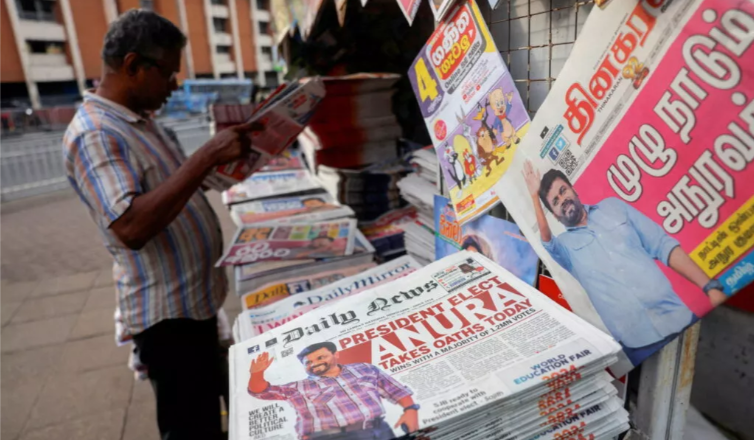 The political elite of Sri Lanka is unable to prevent change.