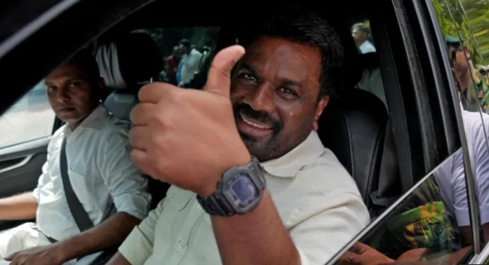 The new Sri Lankan president’s left-leaning coalition won by a landslide.