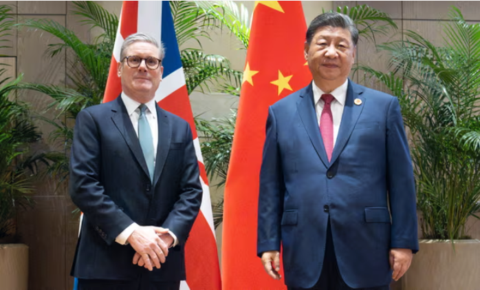 As it transpired, Keir Starmer claims he wants a “serious and pragmatic” relationship with China.