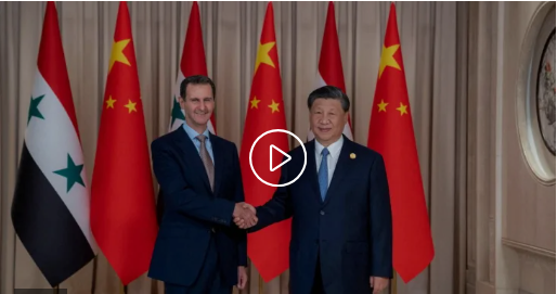 What is at risk for China if Al-Assad is overthrown in Syria?