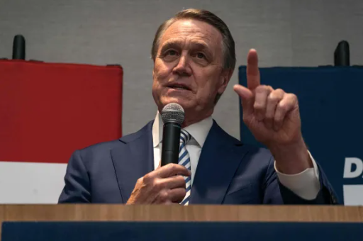 David Perdue, a hardline former senator, is appointed ambassador to China by Trump.