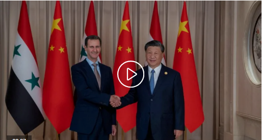 What is at risk for China if Al-Assad is overthrown in Syria?