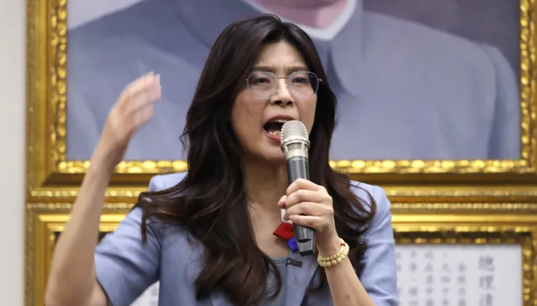 Taiwan opposition elects new leader who wants peace with China